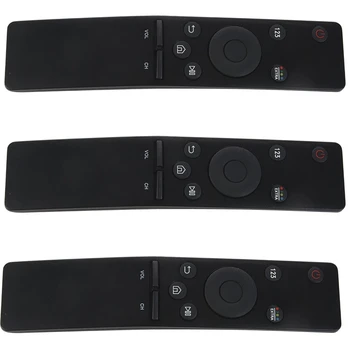 3X pakaitinis televizoriaus nuotolinio valdymo pultas SAMSUNG LED 3D Smart Player Black 433Mhz Controle Remoto BN59-01242A BN59-01265A - Nuotrauka 1  