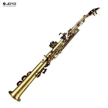 Aukšto tono saksofonas Tiesus vamzdis B Žemyn raižytas saksofonas Profesionalus grojimas žalvarinis saksofonas Pučiamųjų instrumentų rinkinys Priedai - Nuotrauka 1  