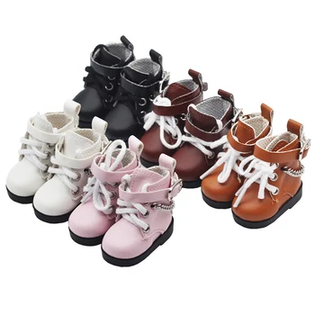 Mini lėlių batų grandinės batai Aukštakulniai PU batai amerikietei Paola Reina Doll&1/6 BJD Blythe EXO lėlių batai Mergaitės dovana - Nuotrauka 2  