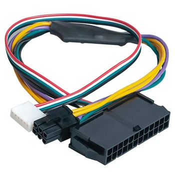 24 Prisegti prie 6 kontaktų PCI-E ATX pagrindinio maitinimo adapterio kabelio, skirto HP Z230 Z220 SFF darbo stoties pagrindinei plokštei - Nuotrauka 1  