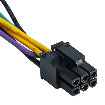 24 Prisegti prie 6 kontaktų PCI-E ATX pagrindinio maitinimo adapterio kabelio, skirto HP Z230 Z220 SFF darbo stoties pagrindinei plokštei - Nuotrauka 2  