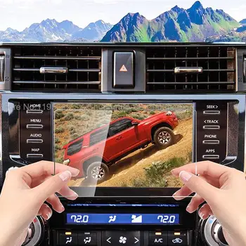 Grūdinto stiklo ekrano apsaugos plėvelė, skirta Toyota 4Runner 2020 2021 2022 2023 8 colių navigacija Touch Auto interjero priedai - Nuotrauka 1  