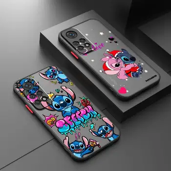 Lilo & Stitch prabangus animacinis filmas Redmi Note 12 12S 12T 11 11T 11E 10 10S 9 9T 8 7 Pro Plus 5G matinis permatomas telefono dėklas - Nuotrauka 2  