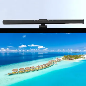 40CM pritemdomas darbalaukio monitoriaus ekrano lempa aliuminio akių priežiūros šviesos diodų skaitymas pakabinamas šviesos strypas USB maitinamas - Nuotrauka 1  