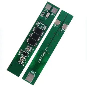LWS 7.4V 6.4V Protect Circuit Board, 2S 5A bms su ntc 2S ličio jonų baterijų paketams - Nuotrauka 1  