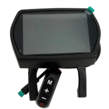 1 PCS 48V elektrinis paspirtukas prietaisų skydelis Juodas paspirtukas Priedai KUGOO G2 PRO LCD ekranui Skaitmeninis matuoklis - Nuotrauka 1  