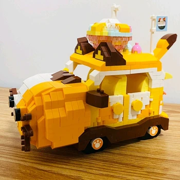 Žaislas vaikams Gyvūnų pasaulis Ledai Katė Automobilis Maistas Sunkvežimis Vėliava Transporto priemonė 3D Modelis 