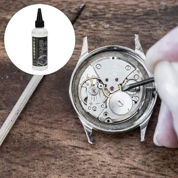 Laikrodžių alyva kišeniniam laikrodžiui Visi laikrodžių valymo tepimo tepalai Alyvos laikrodininkas Laikrodžių remonto priežiūros įrankis - Nuotrauka 2  