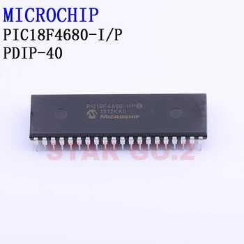 2PCSx PIC18F4680-I/P PDIP-40 MIKROSCHEMA Mikrovaldiklis - Nuotrauka 1  