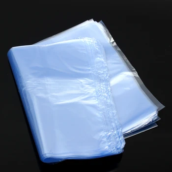 100vnt PVC termiškai susitraukiančios plėvelės maišeliai Plokščio antspaudo dovanų pakavimas 8 colių x 12 colių - Nuotrauka 2  