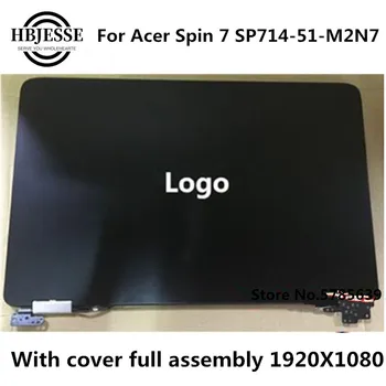 Išbandykite šulinį 14'' nešiojamojo kompiuterio viršus Acer Spin 7 SP714-51-M2N7 surinkimas 1920 * 1080 IPS LCD ekranas + jutiklinis ekranas su dangteliu - Nuotrauka 1  