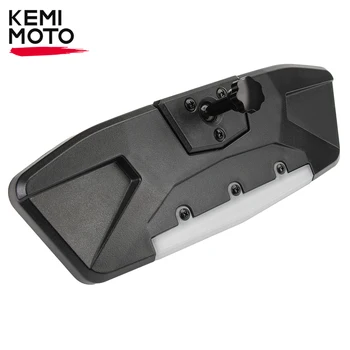 KEMIMOTO UTV LED Galinio vaizdo centrinis veidrodėlis su vidiniais žibintais Rokerio jungiklis, skirtas Can-Am Maverick X3 Max R RR 4x4 - Nuotrauka 1  