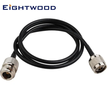 Eightwood N tipo vyriško ir moteriško adapterio prailginimo kabelis LMR 195 3m WiFi antenos viešosios interneto prieigos taško stiprintuvo maršrutizatoriaus kartotuvo stiprintuvui - Nuotrauka 1  