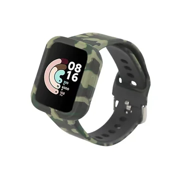 Silikoninis dirželis, skirtas Xiaomi Mi Watch Lite /Redmi Watch 2 Laikrodžių įkroviklio apsaugos dėklo apyrankė Laikrodžio juosta Redmi laikrodžiui / 2 Lite - Nuotrauka 2  