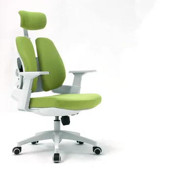 Pasukamos biuro kėdės Kėdės Moderni svetainė Kompiuterio akcentas Kėdė Odinė Patogi Silla Escritorio Oficina baldai - Nuotrauka 1  