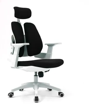 Pasukamos biuro kėdės Kėdės Moderni svetainė Kompiuterio akcentas Kėdė Odinė Patogi Silla Escritorio Oficina baldai - Nuotrauka 2  
