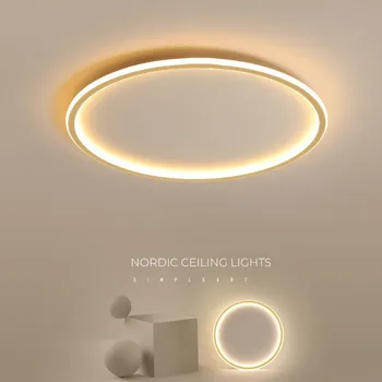 Modernus LED lubų šviestuvas Apvalūs lubų šviestuvai Šaltas šiltas Baltas Natūrali šviesa 30W 48W skydinė šviesa svetainės miegamojo šviestuvai - Nuotrauka 1  