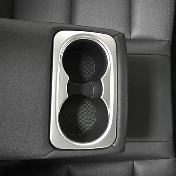 Chrome galinio puodelio laikiklio rėmelio apdaila Hyundai Elantra Avante 2016-2019 - Nuotrauka 1  