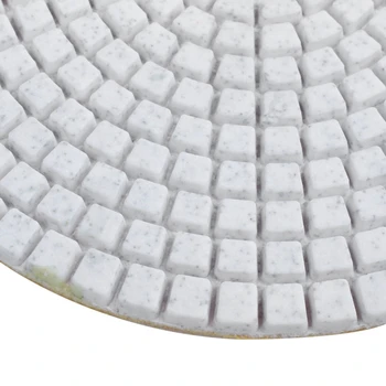5Vnt 5 colių 125mm šlapios deimantinės poliravimo pagalvėlės Marmuro granito kruopos 30 - Nuotrauka 2  