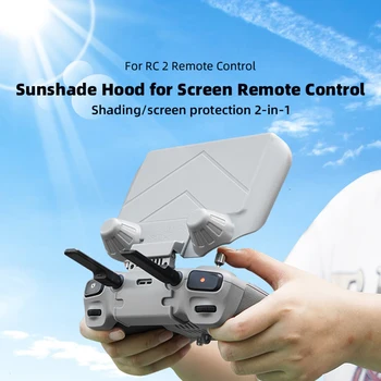 Sunshade Sun Hood nuotolinio valdymo pultas Apsauginis dėklas Dangtelis Skin Sun Hood suderinamas su DJI Mini 4 Pro / Air 3 / RC 2 Dropship didmeninė prekyba - Nuotrauka 2  