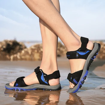 kalnų maskulina plastikinis plokščias piel gladiatorius romėnų batų sandalija playa avalynė sandalhas Vietnamo guma em sandalai sandalai - Nuotrauka 1  