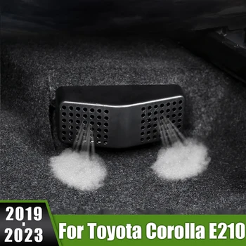 skirta Toyota Corolla E210 Hybrid 2019 2020 2021 2022 2023 Car Under Seat Outlet Galinis oro kondicionierius Duct Grill Grille Ventiliacijos dangtis - Nuotrauka 1  