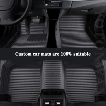 Aukštos kokybės vandeniui pritaikytas odinis automobilio grindų kilimėlis 100% skirtas BYD visiems modeliams FO F3 SURUI SIRUI F6 G3 S6 S7 Auto priedai - Nuotrauka 2  