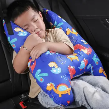 Car Child Throw Pillow Car Sleeping Head Support for Mini Cars SUV Car Children H Shape Odai draugiškos galvos atramos pagalvės - Nuotrauka 2  