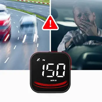 skaitmeninis spidometras G4 Automobilio HUD galva aukštyn Ekranas automobiliams Priekinis stiklas Spidometras Aukštyn Ekranas GPS navigacijos kompasas - Nuotrauka 2  