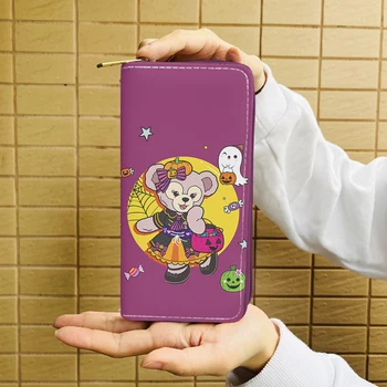 Disney Duffy StellaLou Gelatoni 33071 Anime piniginė Animacinių filmų piniginės Užtrauktukas Monetų krepšys Atsitiktinės piniginės Kortelė Unisex dovana - Nuotrauka 2  