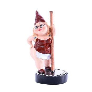 Resin Resin Pole Dance Gnome Statula, Šokanti seksuali striptizo mergina ir moteris Lady Woman Figure For Showcase Personalized Funny - Nuotrauka 1  