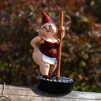 Resin Resin Pole Dance Gnome Statula, Šokanti seksuali striptizo mergina ir moteris Lady Woman Figure For Showcase Personalized Funny - Nuotrauka 2  