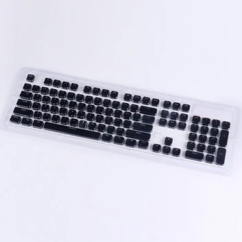 Mechaninis klaviatūros foninio apšvietimo kristalų dizainas, skirtas 