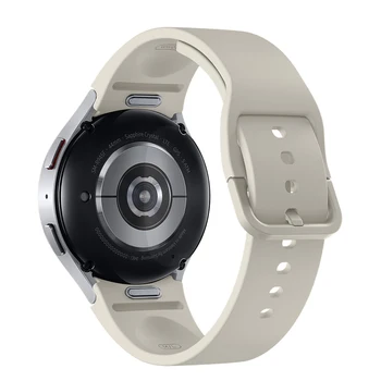 20mm laikrodžio apyrankė Samsung Galaxy Watch 6 44mm 40mm priedai Sportinė silikoninė apyrankė Galaxy Watch 6 Classic 43mm 47mm dirželis - Nuotrauka 1  