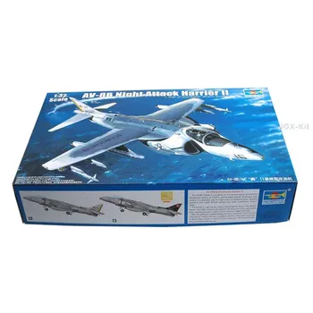 Trumpeter 02285 1/32 AV8B Harrier II Night Attack Lėktuvas Handcraft Plastiko surinkimo modelis Žaislų dovanų konstravimo rinkinys - Nuotrauka 1  