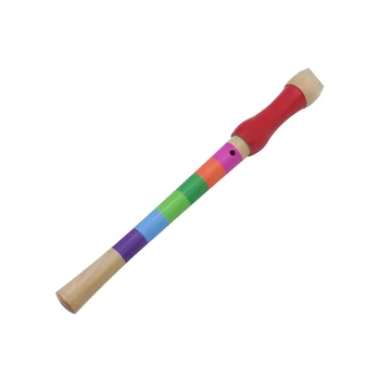 Medinė skylėta tribučių klarneto fleita su daiktadėže pradedantiesiems, besimokantiems profesionalių instrumentų germanų/ baroko stilių - Nuotrauka 1  