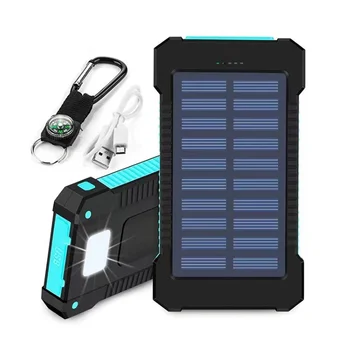 Nemokamas pristatymas 200Ah išorinė baterija Saulės energijos bankas LEDSOS žibintuvėlis GREITAS įkrovimas Nešiojamas atsparus vandeniui išmaniajam mobiliajam telefonui - Nuotrauka 1  