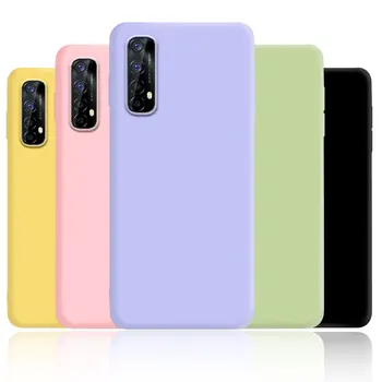 For Realme 7 Pro Case Soft Silicone Candy Color Phone Cases For Realme 7i 8i 9i Cover Coque For Realme 8 Pro Realme 9 Pro Fundas - Nuotrauka 1  