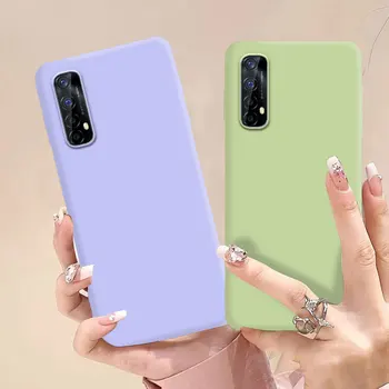 For Realme 7 Pro Case Soft Silicone Candy Color Phone Cases For Realme 7i 8i 9i Cover Coque For Realme 8 Pro Realme 9 Pro Fundas - Nuotrauka 2  