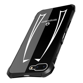 Smūgiams atsparus šarvo telefono galinis dėklas, skirtas iPhone 7 7 ir 8 8 plius silikoninis hibridinis kieto kompiuterio dėklas Trijų korektūros dėklas - Nuotrauka 2  