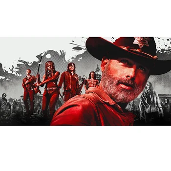 The Walking Dead New 5D Diamond Painting Movie Plakatas Deimantų siuvinėjimas 
