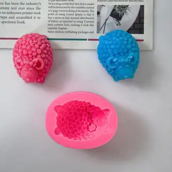 Silikoninė avių forma Avių žvakių gamyba Pelėsių gamyba 3D saldainiai Avių dekoravimas Fondanto pelėsis 