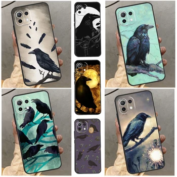The Raven Halloween Case for POCO F3 F4 X4 GT F5 M5 X3 X5 Pro Cover For Xiaomi 11 12 Lite 13 11T 12T Pro Case - Nuotrauka 1  