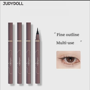 Judydoll Black Liquid Eyeliner Pencil Vandeniui atsparus 24 valandų trukmės japoniškas akių makiažas Smooth Superfine Eye Liner rašiklis - Nuotrauka 1  