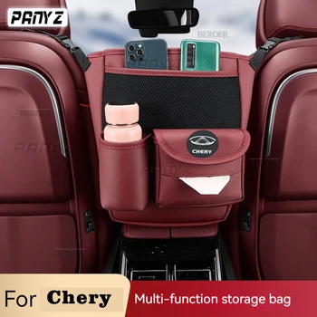 Chery Tiggo 7 Pro 8 4 5 3 2 T11 5 Automobilinės sėdynės plyšio tarpo organizatorius Saugojimas Kišeninis daugiafunkcis vairuotojas Sėdynės raktas telefonas Laikiklio krepšys - Nuotrauka 1  