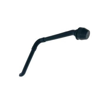 Metaliniai tiesūs kopėčios mini laiptai su 1/10 RC vikšriniu juodu nailonu Safari Snorkel - Nuotrauka 2  