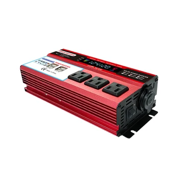 Pure Sine Wave Inverter DC 12V/24V To AC 110V Power 1000W 1500W 2000W Car Inverter Convert With LED Display Recommend - Nuotrauka 2  