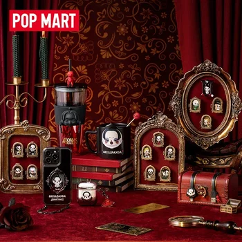Popmart Skullpanda The Addams Family Blind Bag Kawaii Action Mystery Figure Toys and Hobbies Gifts Surprise Box Caixas Supresas - Nuotrauka 2  