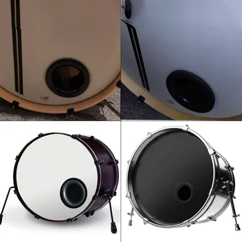 Bass Drum Enhancer prievado įdėklo padidinimo angos apsaugos stiprintuvas Kick Booster su apsauginių lipdukų priedais - Nuotrauka 1  