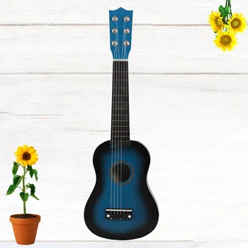 Inch Mini Ukulele liaudies akustinė gitara Pradedančiųjų muzikos instrumentų gitara namų mokyklos vaikams Muzikos klasės reikmenys - Nuotrauka 1  